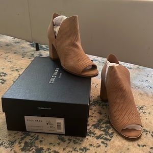Cole Haan Shiloh Open Toe Bootie